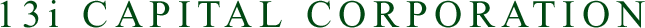 13i Capital Corporation logo